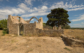 Ruínas da ermida de Santo António, Castelnau-de-Guers, Hérault, França. (definição 5 300 × 3 400)