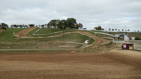 La partie sud-est du circuit en octobre 2019.