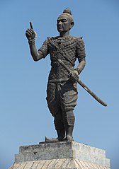 Statue Fa Ngums in Vientiane