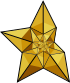 Vikipedi'deki incelenen seçkin içerik adaylarını sembolize eden bir köşesi eksik yıldız