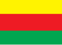 ロジャヴァ、西クルディスタンの国旗