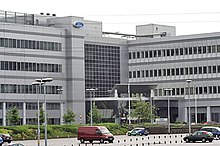 Ford's Dunton Technical Centre in Laindon, United Kingdom, the largest automotive research and development facility in the country, pictured in 2006 Ford's Dunton Technical Centre - geograph.org.uk - 218069.jpg