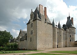 El castillo, lado septentrional