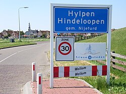 Bilingual signs in Friesland (Netherlands)