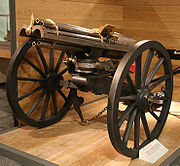 Gatling gun buatan 1865