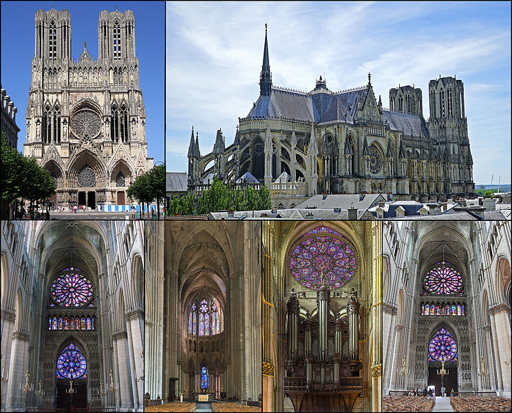 Reims Cathedral, High Gothic, France