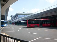 Terminal bus di Stasiun Kereta Timur Hangzhou