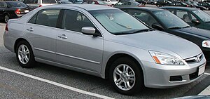 2006 Honda Accord photographed in USA.