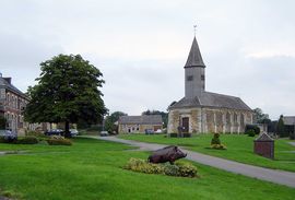 The church in La Neuville-aux-Tourneurs