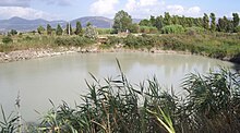 Le Lago della Regina, une des sources thermales de Tivoli