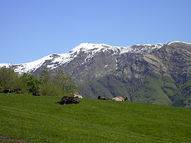 Vue du sommet depuis le val Veddasca.