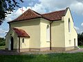 Kirche des Heiligen Herzen Jesu in Lisów aus dem 15./16. Jahrhundert, umgebaut im 19. Jahrhundert