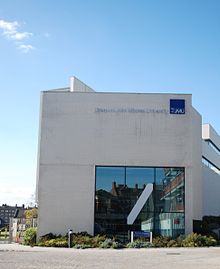 The John Lennon Art and Design Building viewed from Great Orford Street Liverpool Art and Design Academy.JPG