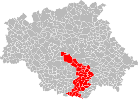 Localisation de Communauté de Communes Val de Gers