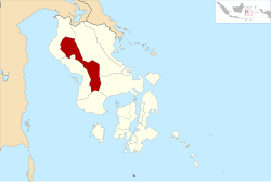 Location within Southeast Sulawesi