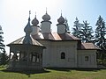 Biserica "Nașterea Maicii Domnului" - vedere de pe latura nordică