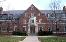Snyder-Phillips Hall was built in 1947. The building was expanded to make room for a new residential college. MSU Phillips Hall.jpg