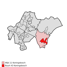 Kaart van Koningsbosch