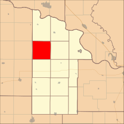 Location in Dixon County