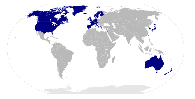 world map with countries and cities. world map with countries and