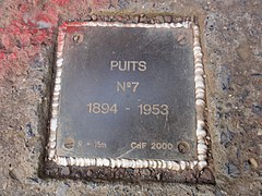 « Puits no 7, 1894-1953 ».