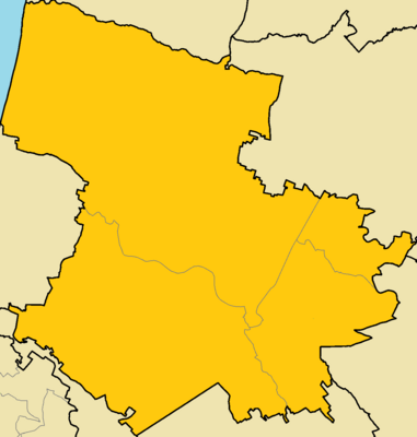 Location map Morphou municipality with quarters