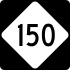 North Carolina Highway 150 marker