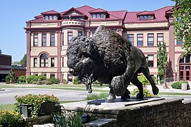 NDSU's sports teams are known as "The Thundering Herd”.