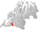 Lavangen within Troms