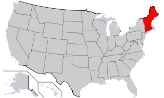 La regione del New England o Nuova Inghilterra