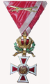 Знак кавалера с военным отличием, аверс