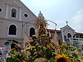 Prosesyonal na rebulto nin Nuestra Señora de Salambáo na ginagamit sa Bayle sa Obando