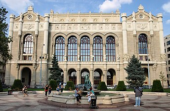 Konserthuset (Vigadó konserthus), Pesti Vigadó, vid Vigado tér.