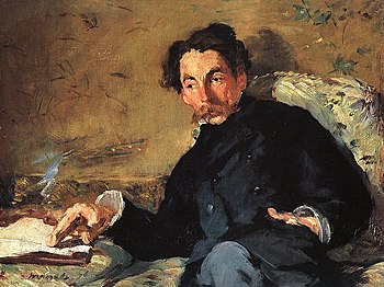 Portrait of Stéphane Mallarmé by Édouard Manet