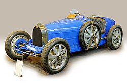 Bugatti Type 51 als Zweisitzer