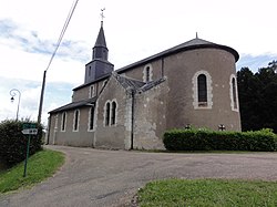 Rilly-sur-Loire (Loir-et-Cher) Église, La Loire à vélo.JPG
