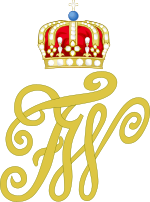Description de l'image Royal Monogram of King Frederick William III of Prussia.svg.