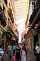 Street canopy in Barcelona, Spain