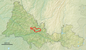 Сакмарский район на карте
