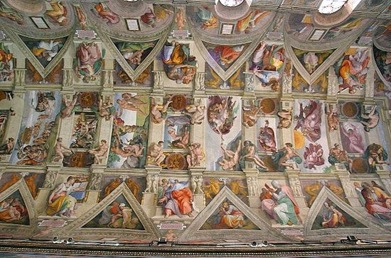 Fresco Sistine Chapel