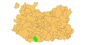 Localisation de Solana del Pino