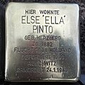 Stolperstein Weener Graf Ulrich Straße 12 Else Pinto