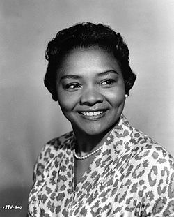 Juanita Moore under 1950-talet.