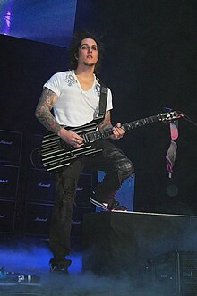 Synyster Gates in Pittsburgh, PA.