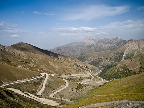 Прелаз Талдик (3600 м) на Путу свиле, Киргистан