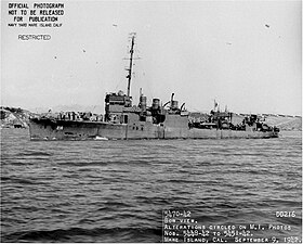 illustration de USS John D. Edwards (DD-216)
