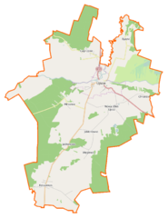 Plan gminy Ujście