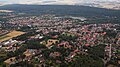 Luchtfoto van het stadje Vienenburg