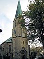 De neogotische Nieuwe St.-Alexanderkerk (ingewijd in 1891)