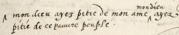 Die letzten Worte Wilhelms von Oranien: »Mein Gott, hab Gnade mit meiner Seele, mein Gott, hab Gnade mit diesem armen Volk.«